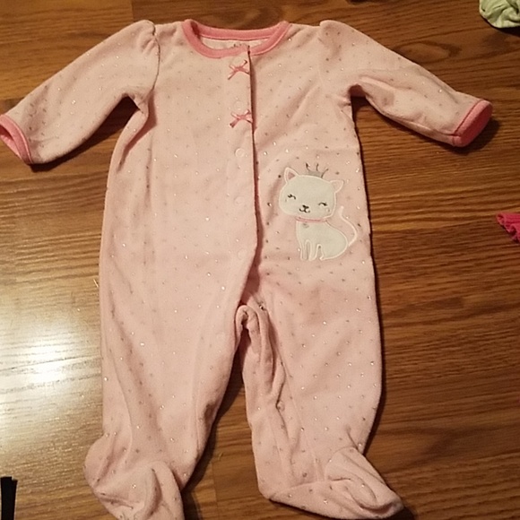 0-3 sparkling plush princess kitty foot - Picture 2 of 8